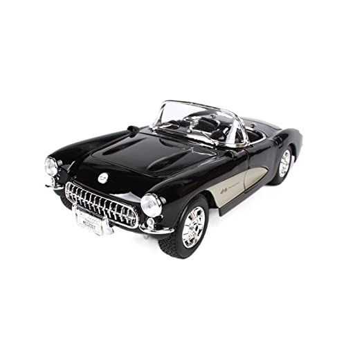 MMMMWJWJ Legierung Umweltschutz 1 18 Passend Für Chevrolet Corvette 21957 Alloy Diecast Car Model Static Souvenir Collection Ornaments Metalldruckguss (Color : C) von MMMMWJWJ