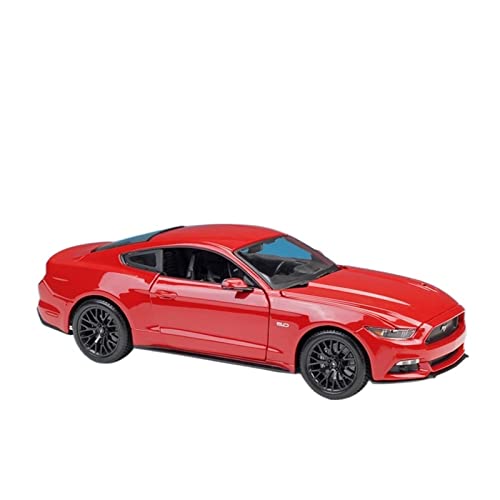 MMMMWJWJ Legierung Umweltschutz 1:18 Für Ford Mustang GT 2015 Legierung Druckguss Simulation Maßstab Auto Modell Sammlung Dekoration Geschenk Metalldruckguss(Color:B) von MMMMWJWJ