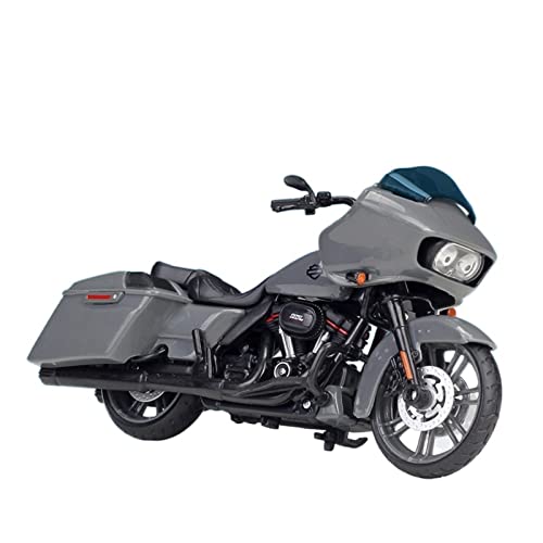 MMMMWJWJ Legierung Umweltschutz 1:18 Für Harley Davidson 2018 CVO Road Glide Legierung Klassisches Motorradmodell Geschenk Metalldruckguss(B) von MMMMWJWJ
