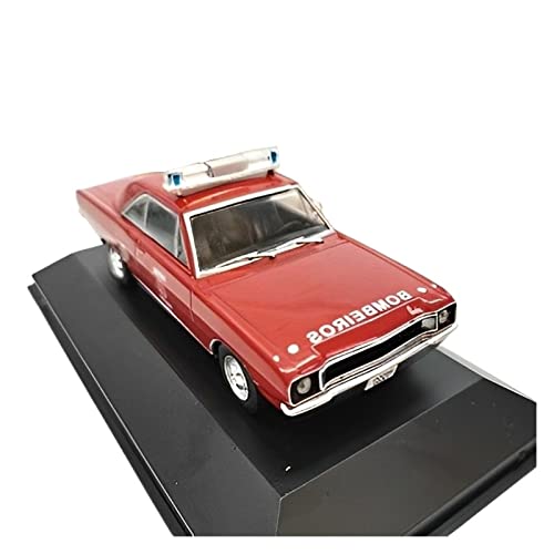 MMMMWJWJ Legierung Umweltschutz 1:43 Für Dodge Dart Rot Polizeiauto Legierung Modell Simulation Fahrzeuge Erwachsene Sammlung Display Metalldruckguss von MMMMWJWJ