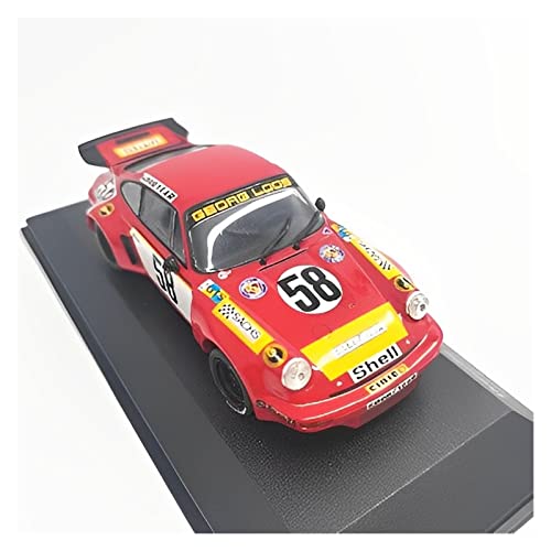 MMMMWJWJ Legierung Umweltschutz 1:43 Für Porsche 911 RSR Red Rally Car Alloy Static Model Vehicles Adult Collection Display Metalldruckguss von MMMMWJWJ