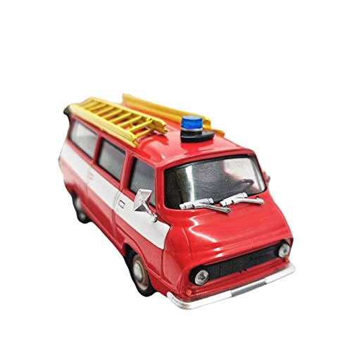 MMMMWJWJ Legierung Umweltschutz 1:43 Für Skoda 1203 Red Fire Engine Legierung Statische Modellsimulationsfahrzeuge Erwachsenensammlung Metalldruckguss von MMMMWJWJ