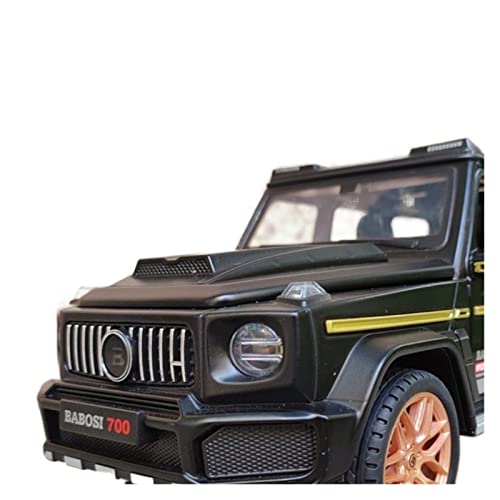 MMMMWJWJ Legierung Umweltschutz Für 1:18 Fit 700 SUV-Legierung Druckguss-Sound Und Leichtes Pull-Back-Geländewagen-Modellsammlung Dekorationsgeschenk Metalldruckguss(Color:B) von MMMMWJWJ