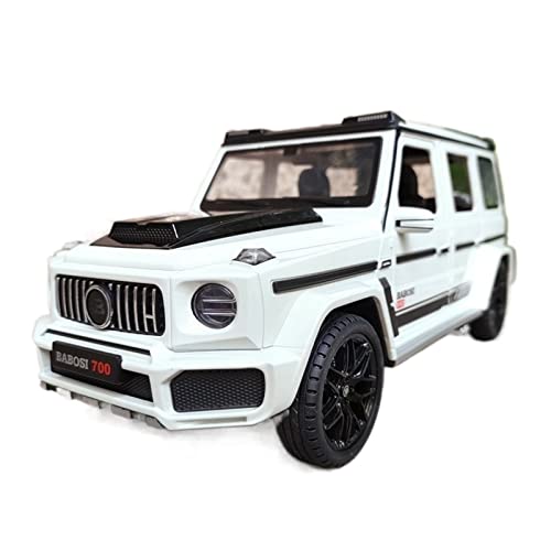 MMMMWJWJ Legierung Umweltschutz Für 1:18 Fit 700 SUV-Legierung Druckguss-Sound Und Leichtes Pull-Back-Geländewagen-Modellsammlung Dekorationsgeschenk Metalldruckguss(Color:C) von MMMMWJWJ