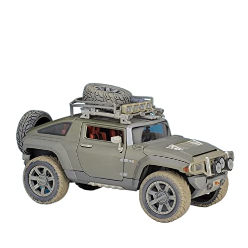 MMMMWJWJ Legierung Umweltschutz Für 1:18 Hummer HX SUV Offroad Edition Legierung Druckguss Alte Simulation Muscle Car Modellsammlung Dekoration Geschenk Metalldruckguss(Color:A) von MMMMWJWJ