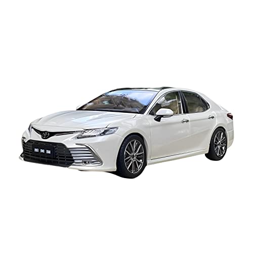 MMMMWJWJ Legierung Umweltschutz Für Camry Eighth Generation 2021 1 18 Alu-Automodell Stark Simulierte Statische Ornamente Metalldruckguss (Color : Weiß) von MMMMWJWJ