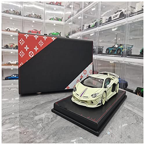 MMMMWJWJ Legierung Umweltschutz Für Lamborghini SVJ Luminous Edition Limited Edition Simulation Resin Car Model 1 18 Metalldruckguss von MMMMWJWJ