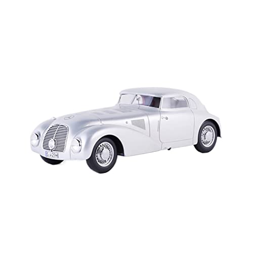 MMMMWJWJ Legierung Umweltschutz Für Mercedes-Benz 540 K (W29) 1938 1 18 Resin Automodell Silbrige Ornamente Statische Geschenkkollektion Metalldruckguss von MMMMWJWJ