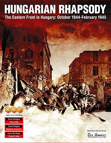 MMP: Ungarische Rhapsodie, Die Schlacht um Ungarn, Okt 1944 - Feb 1945, Brettspiel von MMP Multi-Man Publishing