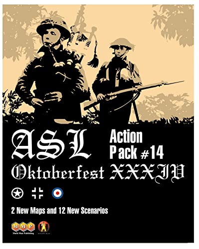 MMP: Action Pack #14, Oktoberfest XXXIV, Scenario Kit for The ASL Advanced Squad Leader Game Series von MMP Multiman ASL Advanced Squad Leader