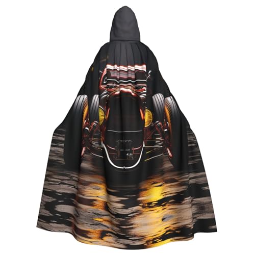 MMSJSBVY Rod Car Hooded Capes, Unisex Robes Capes Halloween Christmas Role Play Costumes Themed Parties And Comic Conventions von MMSJSBVY