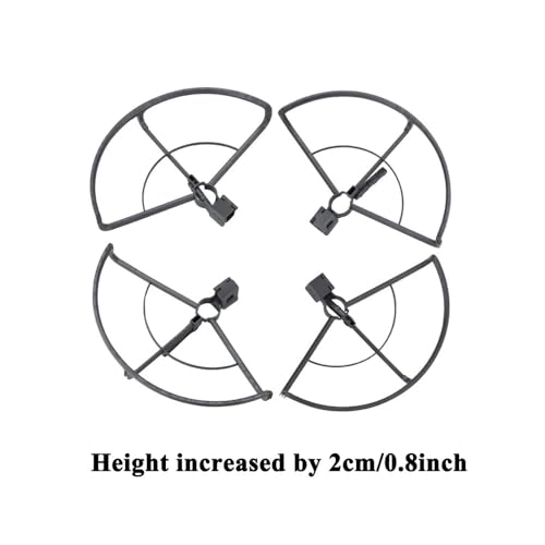 Drone Propeller Guard Prop Protector Schutzhülle Käfig Abdeckung mit Fahrwerk Zubehör for D-JI Mavic 3 (Size : Type B Protector) von MNCXMOBA