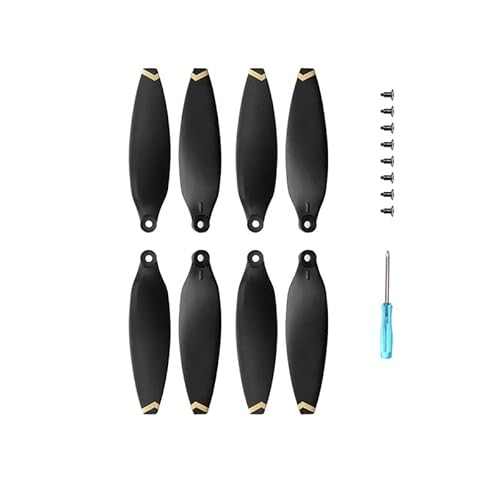 MNCXMOBA 8PCS Drone Propeller for FI-MI X8 Mini Quick-Release CW/CCW Propeller Drone Zubehör (Size : Gold) von MNCXMOBA