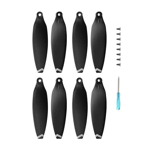 MNCXMOBA 8PCS Drone Propeller for FI-MI X8 Mini Quick-Release CW/CCW Propeller Drone Zubehör (Size : Sliver) von MNCXMOBA