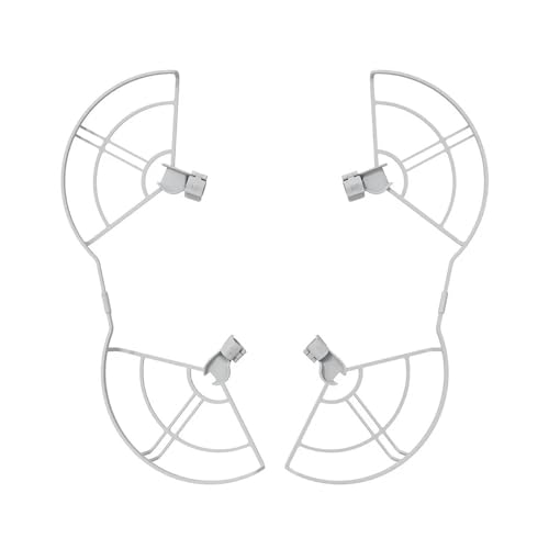 MNCXMOBA BRDRC Propellerschutz for D-JI Mini 4 Pro Drohnenflügel Propeller Schutzring Schutz Requisiten Fans Klingenkäfig von MNCXMOBA