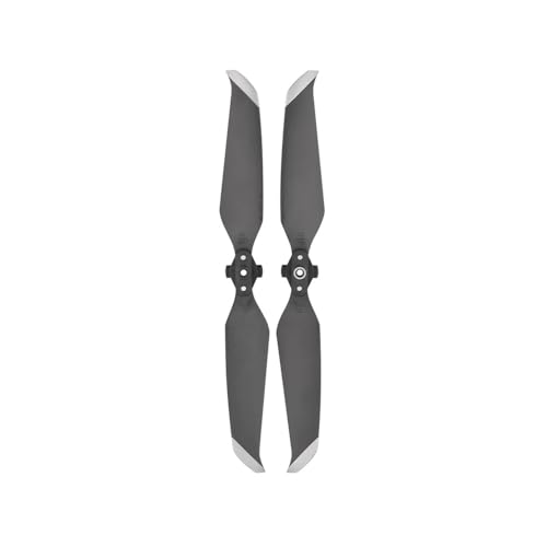 MNCXMOBA Geräuscharme Propeller for D-JI Mavic Air 2/AIR 2S 7238 Requisitenblatt, faltbares Quick Release Magic Tape Straps Zubehör (Size : 1 Pair Silver) von MNCXMOBA