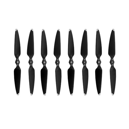 MNCXMOBA Propeller Requisiten Klinge Ersatz for D-JI Air 3 Drone Leichte Flügel Fans Ersatzteile Schnell Release Zubehör (Size : 4 Pairs Silvery) von MNCXMOBA