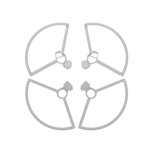 Schnellverschluss-Propellerschutz for D-JI Mini 2/Mini SE, Antikollisions-Schutzring, Propellerschutz, tragbares Zubehör (Size : Gray) von MNCXMOBA