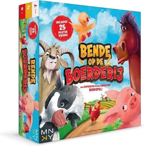 Gang auf dem Bauernhof-Brettspiel. 3+ von MNKY Entertainment