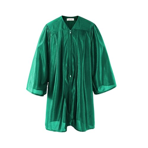 MNSWR Abschluss Kleid,Bachelor -Kostüm für Kinder Bachelor Kostüm Graduation Season Abschlussfeier Taufe/Klerus Chor Robe Kindergarten/Krippe/Grundschule(Grün,8-9 Jahre) von MNSWR