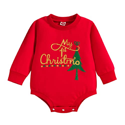 MNSWR - Baby Body Junge Mädchen - Ich habe eine verrückte Patentante - Taufgeschenk von Patentante Wichtel Set Weihnachten,Baby Set Neugeborene Kleidung Stretch Langarm Strampler Baby Weihnachten Ou von MNSWR