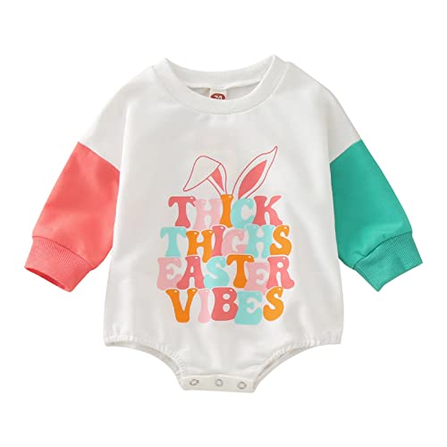 MNSWR Ostern Baby Kleidung Jungen,Ostern Hase Kostüm Strampler Kaninchen New Born Baby Clothes Mädchen Baby Pyjama Neugeborenen Kleidung Junge Küken Kostüm Kinder von MNSWR