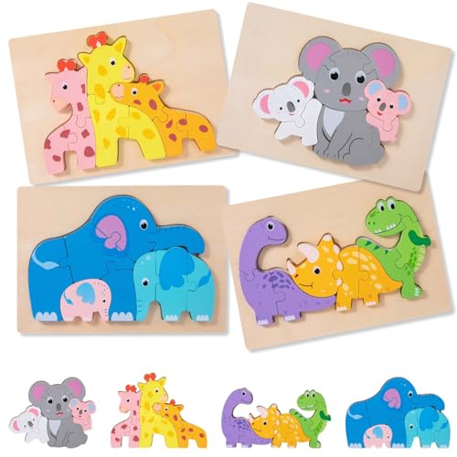 Puzzle ab 2, Montessori Spielzeug ab 1 Jahr, Spielzeug ab 2 Jahre, Montessori Spielzeug 2 Jahre, Holzpuzzle 1 Jahr, Puzzle ab 2 Jahre, Puzzle 2 Jahre, Holzpuzzle Kinder, Holzpuzzle ab 2 Jahre von MOAZIFI