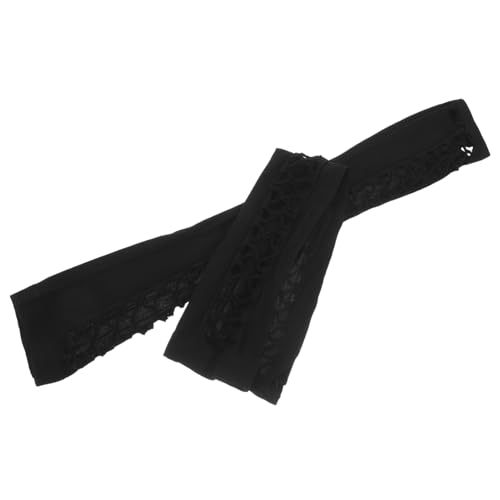 MOBUTOFU 1 Paar Ausgehöhlte Stretch Handschuhe Für Nachtclubs Und Retro Partys Cosplay Zubehör Fingerlose Fäustlinge Damen Handwärmer Elegantes Design von MOBUTOFU