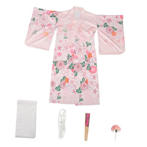 MOBUTOFU Bademäntel Im Japanischen Stil Für Damen Traditionelles Kimono-kleid Bequemer Pyjama Süßes Asiatisches Kostüm Gürtel Inklusive Modisch von MOBUTOFU