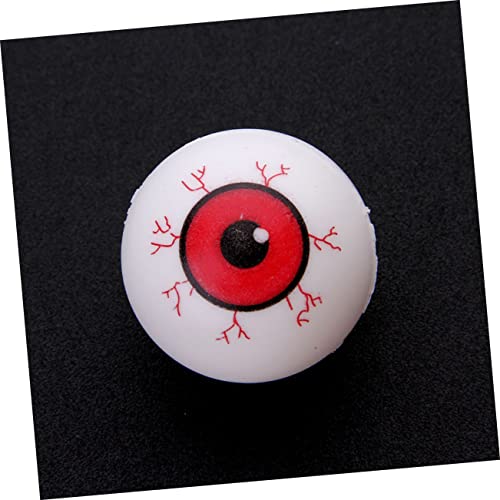 MOBUTOFU 10 Stück Teiliges Kunststoff Horror Eyeballs mit Roten Blutadern Realistische Halloween Deko Gruselige Fake Augen für Party Requisiten und Skelett Zubehör MOBUTOFU 10 Stück Teiliges Kunststoff Horror Eyeballs mit Roten Blutadern Realistische Halloween Deko Gruselige Fake Augen für Party Requisiten und Skelett Zubehör von MOBUTOFU