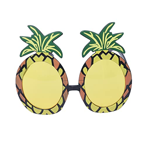 MOBUTOFU 5 Stück Ananas Brillen Party Brillen Hawaii Kopfschmuck Hawaii Brillen Lustige Brillen Hawaii Armband Ananas Brillen Hawaii Girlande von MOBUTOFU