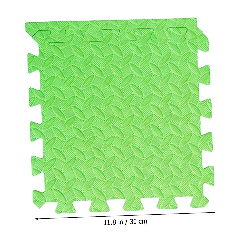 MOBUTOFU 6 Stück Ineinandergreifende Bodenfliesen Spielmatte Eva Fliesen Puzzle Schutzkissen Spleißteppich Bodenmatte Bodenpuzzle von MOBUTOFU