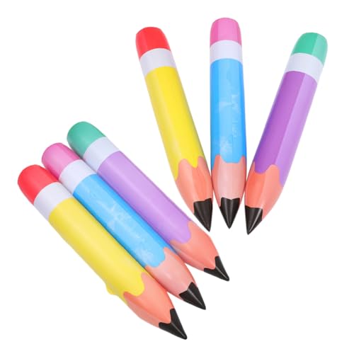 MOBUTOFU 6 Stück Teiliges PVC Aufblasbares Bleistift Langlebige Schul und Party Dekoration Vielseitig Verwendbar für Klassenzimmer Einschulung Geburtstags und Abschlussfeiern Einfach MOBUTOFU 6 Stück Teiliges PVC Aufblasbares Bleistift Langlebige Schul und Party Dekoration Vielseitig Verwendbar für Klassenzimmer Einschulung Geburtstags und Abschlussfeiern Einfach von MOBUTOFU