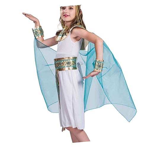 MOBUTOFU Mädchenkostüm Cosplay Königin Kleidung Jungen und Mädchen Bühnenkleid Lichtechtes Material von MOBUTOFU