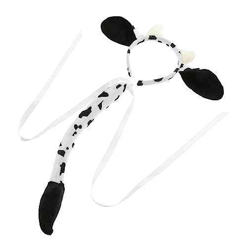 MOBUTOFU Cow Headband and Tail Props Für Kostüme Süßes Tier-accessoire Für Karneval Halloween Cosplay Und Partys Mit Bequemen Materialien Für Unvergessliche Auftritte MOBUTOFU Cow Headband and Tail Props Für Kostüme Süßes Tier-accessoire Für Karneval Halloween Cosplay Und Partys Mit Bequemen Materialien Für Unvergessliche Auftritte von MOBUTOFU