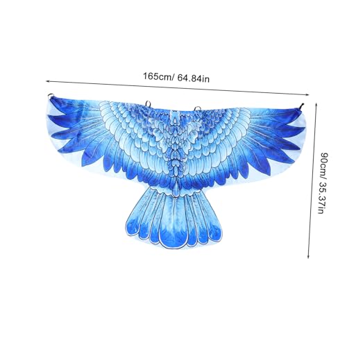 MOBUTOFU Eagle Wings Kostüm Umhang für Erwachsene Realistisch Gestaltete Vogel Flügel Vielseitiges Halloween Cosplay Accessoire Party und Bühnenrequisit Auffälliges Tierkostüm für Karneval MOBUTOFU Eagle Wings Kostüm Umhang für Erwachsene Realistisch Gestaltete Vogel Flügel Vielseitiges Halloween Cosplay Accessoire Party und Bühnenrequisit Auffälliges Tierkostüm für Karneval von MOBUTOFU