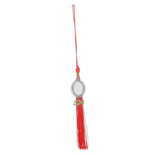 MOBUTOFU Graduierungskappe Quasten graduation cap jewelry decorum the souvenir mevlid hatırası Traditionell dekoring jewelon Abschluss Reize Zubehör Dekoration 2024 Quaste Zinklegierung rot von MOBUTOFU