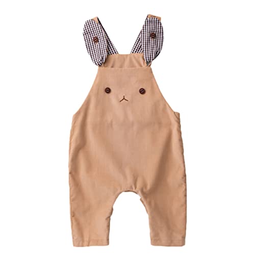 MOBUTOFU Hosenträger safety gastgeschenk Bausatz Babytragetuch kleidung -Foto-Requisitenkostüm Neugeborene Foto Requisiten Baumwolle Khaki von MOBUTOFU