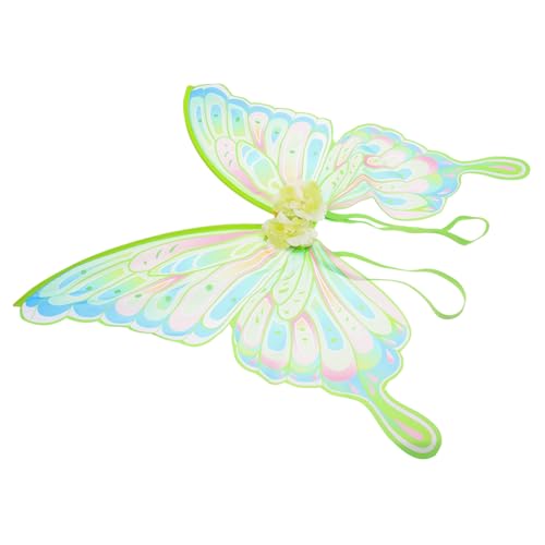 MOBUTOFU Ostern Verkleiden Schmetterlingsflügel Für Frauen Kostüm Flügel Party-flügel-stütze Flügel Cosplay Feenflügel-cosplay Fee Cosplay Flügel Cosplay Feenflügel Polyester Light Green von MOBUTOFU