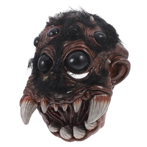 MOBUTOFU Realistische Spinnenmaske Halloween Cosplay Maske Leicht und Atmungsaktiv für Party Maskerade Damen Herren Fasching Zubehör MOBUTOFU Realistische Spinnenmaske Halloween Cosplay Maske Leicht und Atmungsaktiv für Party Maskerade Damen Herren Fasching Zubehör von MOBUTOFU