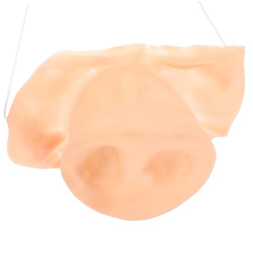 MOBUTOFU Schweinenase-maske Cosplay Prop Schweinenase Für Erwachsene -cosplay-stütze -kostüm-requisite Dekorative Schweinenase Zirkusnasen Stützschweinnase Emulsion von MOBUTOFU