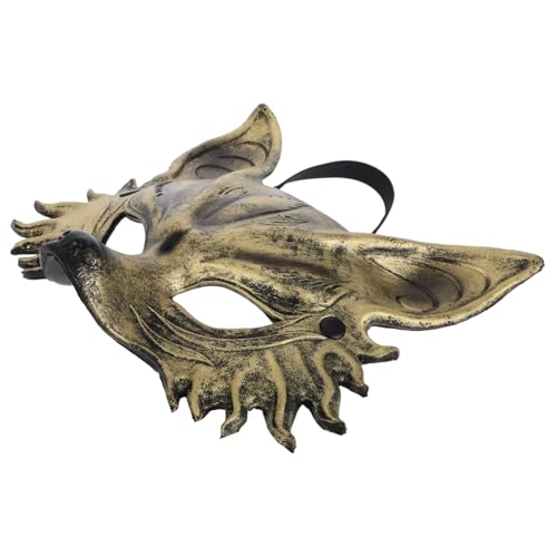 MOBUTOFU Wolfsmasken, Tierkopfmasken, Gruselige Wolfsmaske, 3d-halloween-wolfskopfmaske, Lustige Halloween-maske Für Weihnachtsfeiern, Partyzubehör von MOBUTOFU