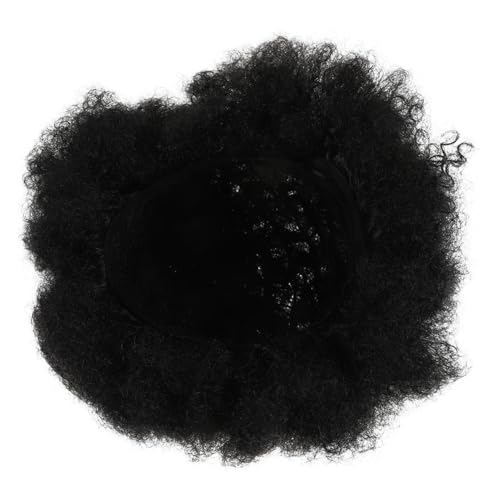 MOBUTOFU afrikanische Perücke Afroperücke Mode Perücke Clown perücke Halloween perücke Schwarze Perücke für Afro-Look Afro-Haarperücke Perücken für Schwarze Frauen chemische Faser Black von MOBUTOFU