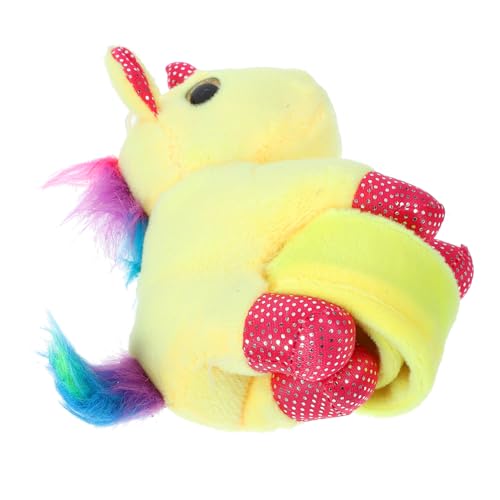 MOBUTOFU üsch Einhorn Schnapparmband Weiches Und Bequemes Slap Armband Für Kinder üßes Kuscheltier Design Perfekt Mitgebsel Oder von MOBUTOFU