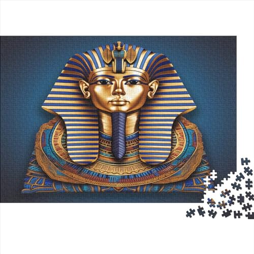 300 Stück Puzzles Für Erwachsene Teenager Ägyptischer Pharao Stress Abbauen Familien-Puzzlespiel Mit Poster in Voller Größe 300-teiliges Puzzle Lernspiel Geschenk 300pcs (40x28cm) von MOBYAT