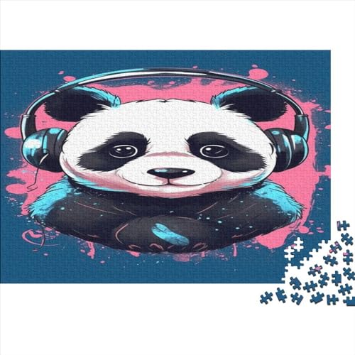 300 Stück Puzzles Für Erwachsene Teenager süßer Panda Stress Abbauen Familien-Puzzlespiel Mit Poster in Voller Größe 300-teiliges Puzzle Lernspiel Geschenk 300pcs (40x28cm) von MOBYAT