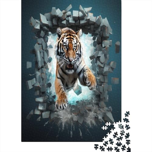 3D Tier Avatar 1000 Stück Puzzles Für Erwachsene Teenager Stress Abbauen Familien-Puzzlespiel Mit Poster in 1000-teiliges Puzzle Lernspiel Spielzeug Geschenk Puzzel 1000pcs (75x50cm) von MOBYAT