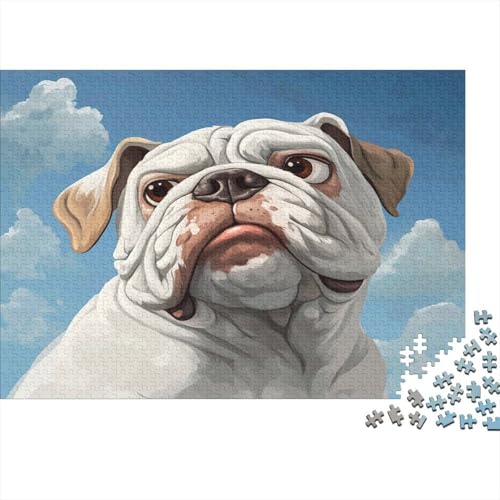 Hölzern Puzzle 1000 Teile Shar Pei - Farbenfrohes Puzzle Für Erwachsene in Bewährter Qualität () 1000pcs (75x50cm) von MOBYAT