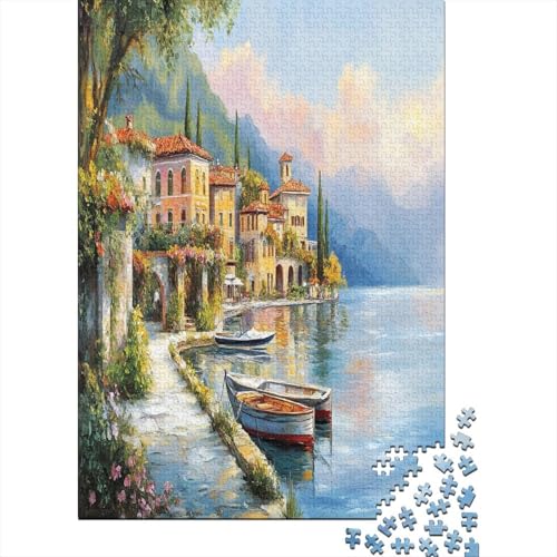 Komosee 1000 Stück Puzzles Für Erwachsene Teenager Stress Abbauen Familien-Puzzlespiel Mit Poster in 1000-teiliges Puzzle Lernspiel Spielzeug Geschenk Puzzel 1000pcs (75x50cm) von MOBYAT