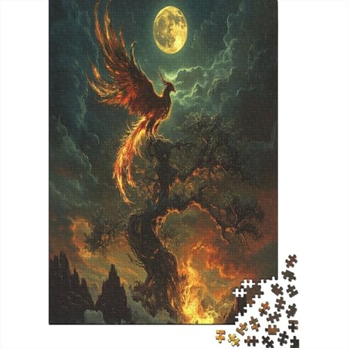 Phoenix 1000 Teile Hölzern Puzzle 1000pcs (75x50cm) von MOBYAT